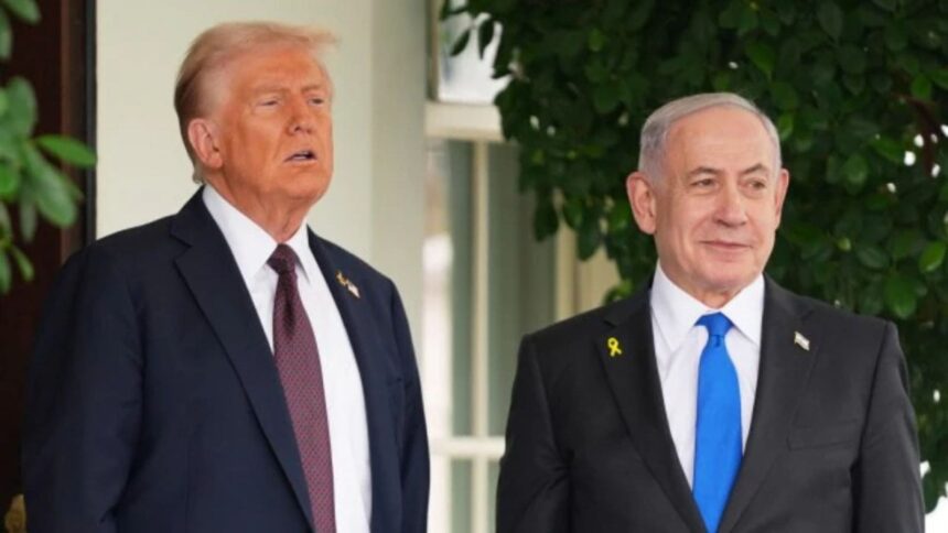 US President Donald Trump and Israeli Prime Minister Benjamin Netanyahu