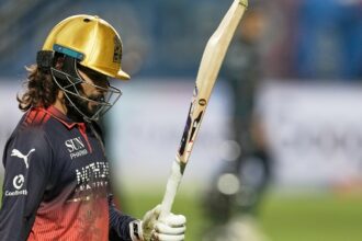 Patidar captained RCB to back-to-back IPL titles and amassed 501 runs in IPL 2026 at a strike rate of 192.69, clearing the ropes 42 times across the season. (AP Photo)