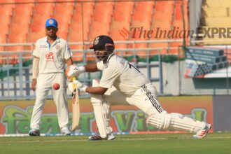 Ashwin said Pant's tendency to get out after making starts remains a concern despite his exceptional talent. (Express Photo by Kamleshwar Singh)
