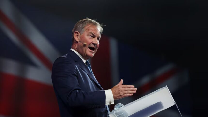 UK MP Rupert Lowe. (Reuters file)