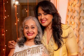 Sameera Reddy and MIL Manjri Varde