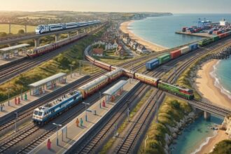 South Coast Railway starts operations: Major routes, divisions and passenger benefits explained (Image generated using AI)