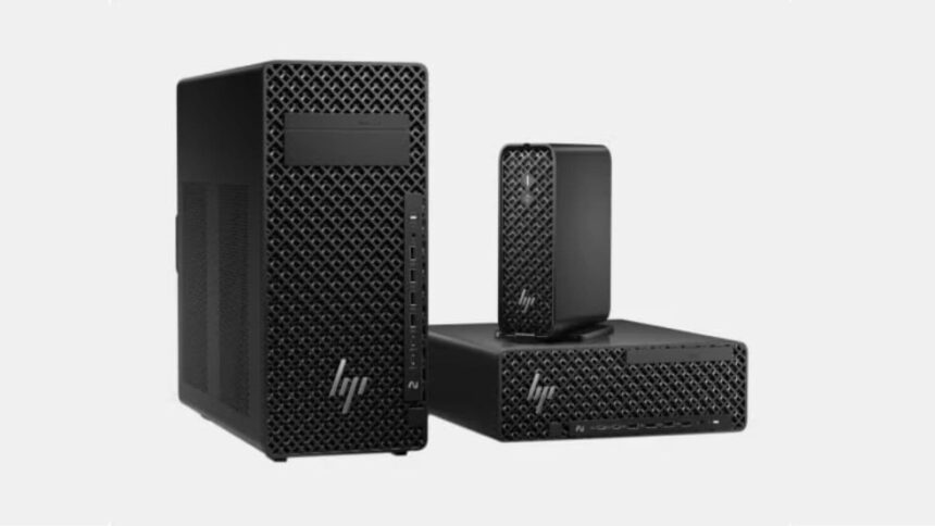 HP noted that a large majority of enterprise PCs currently run Windows, creating demand for AI systems that can integrate into existing workflows and IT infrastructure. (Image: HP)