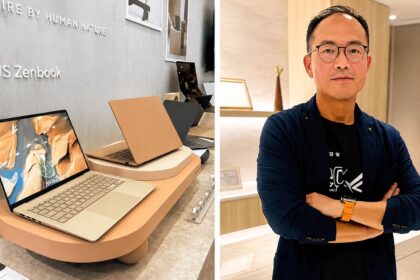 ASUS SVP Shawn Yen discusses premiumisation, product design, local AI, and the company's evolving strategy for markets such as India. (Image: Bijin Jose/The Indian Express)