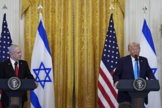 trump netanyahu meeting gaza strip