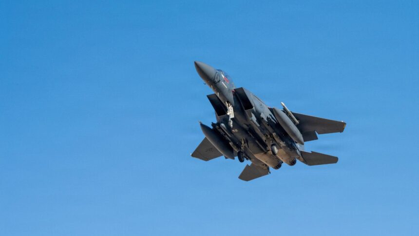 In the opening days of the war, a Kuwaiti air defence system mistakenly targeted three US F-15E Strike Eagles operating over Kuwaiti airspace. (File Photo)