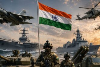 Between 2021 and 2025, India was one of the five biggest buyers of weapons in the world. (Image: AI generated)