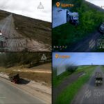 Destroyed trucks now line the route, as Russian convoys have attempted to move off main roads to avoid detection. (Screenshot/twitter.com/NOELreports)