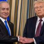 Israeli Prime Minister Benjamin Netanyahu with US President Donald Trump. (File)