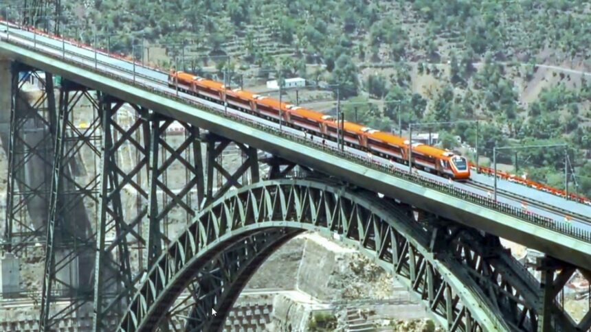 Train connectivity boost for South Kashmir: Jammu-Srinagar Vande Bharat Express to stop at Anantnag soon (PTI Photo/File)