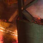 vizag steel plant fire