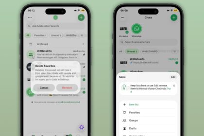 WhatsApp is rolling out a redesigned chat list interface on iPhones, allowing users to customise filters and manage conversations more efficiently. (Image: WABetaInfo)