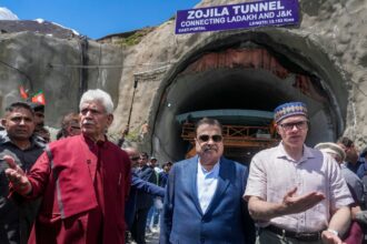 zojila tunnel ladakh kashmir