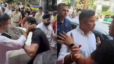 Parvesh Verma slap row: What to know about Delhi's Tilak Nagar incident as AAP protests (screengrab: X/@AamAadmiParty)
