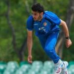 File image of Abdullah Ahmadzai, who took two wickets against Japan in Asian games 2026.