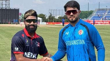 Afghanistan won the toss and opted to bat in their Asian Games 2026 match against Nepal.