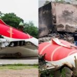 File images of the Air India aircraft that crashed shortly after takeoff in Ahmedabad on 12 June 2025.