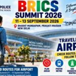 Ahead of the BRICS Summit, numerous traffic restrictions have been set up across Delhi.