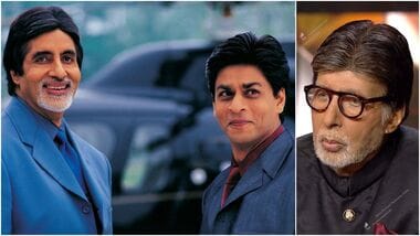 Amitabh Bachchan recently recounted his experience of working with Shah Rukh Khan.