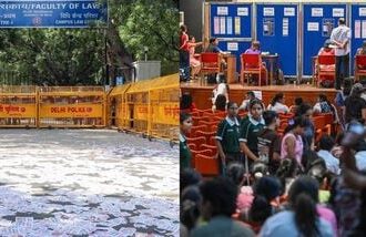 Yash Dabas of the ABVP has taken an early lead for the Delhi University Students' Union (DUSU) president’s post, closely followed by the NSUI’s Vijay Shankar Meena,