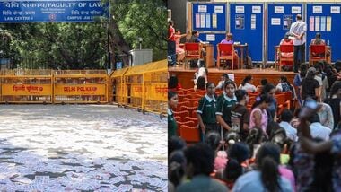 Yash Dabas of the ABVP has taken an early lead for the Delhi University Students' Union (DUSU) president’s post, closely followed by the NSUI’s Vijay Shankar Meena,