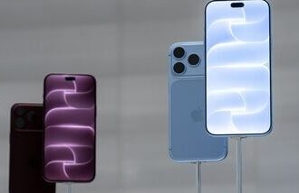 Apple iPhone 18 Pro and Pro Max smartphones during a product unveiling event at Apple Park in Cupertino, California, US, on Wednesday, Sept. 9, 2026.Photographer: David Paul Morris/Bloomberg