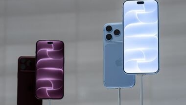 Apple iPhone 18 Pro and Pro Max smartphones during a product unveiling event at Apple Park in Cupertino, California, US, on Wednesday, Sept. 9, 2026.Photographer: David Paul Morris/Bloomberg