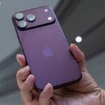 An Apple iPhone 18 Pro Max smartphone during a product unveiling event at Apple Park in Cupertino, California, US, on Wednesday, Sept. 9, 2026. Apple Inc. unveiled the company�s first foldable smartphone during a wide-ranging event Wednesday, betting that a new category can energize growth for its biggest-selling lineup. Photographer: David Paul Morris/Bloomberg