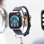 Apple Watch Series 12 models are displayed at Apple's 'Surprise and Shine' event at Apple Park in Cupertino, California, on Wednesday, 9 September 2026.