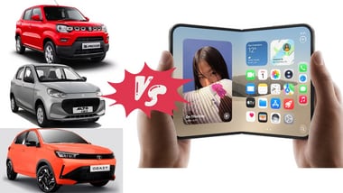 Car vs iPhone Duo.