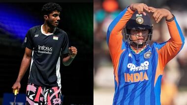 Promising shuttler Ayush Shetty (Left) and teenage cricketer Vaibhav Sooryavanshi are among the Indian debutants to watch out for at Asian Games 2026.