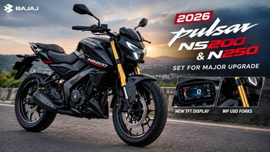 Bajaj Pulsar NS200 and N250 have been spotted testing.