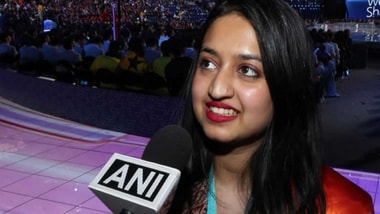 Indian baker Smriti Nambiar speaking to ANI