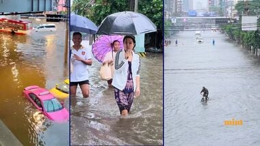 Bangkok flood ‘disaster’: Heavy rain causes havoc; Homes, shops and roads are waterlogged | Watch