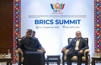 Iran, UAE leaders meet on BRICS sidelines in New Delhi as US-Iran war tests regional ties in Middle East