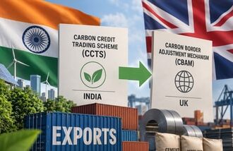India gets UK recognition for carbon credit scheme as CBAM nears 2027 rollout.  (Pic: AI image used for representational purposes only.)