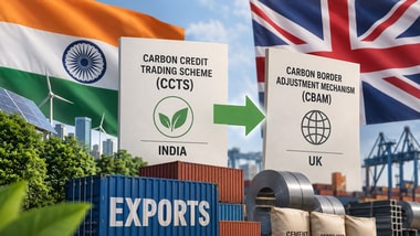 India gets UK recognition for carbon credit scheme as CBAM nears 2027 rollout.  (Pic: AI image used for representational purposes only.)