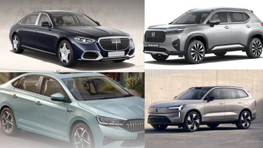 Mercedes-Maybach S-Class, Škoda Slavia, Honda Elevate and Volvo EX90.