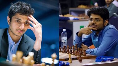 Vidit Gujrathi (L) and Srinath Narayanan are a part of the Indian team for the Chess Olympiad in Uzbekistan.