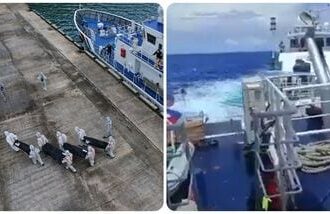 China vessel rams and damages Philippine boat on refuelling mission, coast guard says