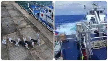 China vessel rams and damages Philippine boat on refuelling mission, coast guard says