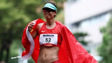 China's Danzeng Quzong' silver medal was upgraded to gold in the Women's Marathon Race Walk at Asian Games 2026.