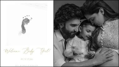 Actors Deepika Padukone and Ranveer Singh have welcomed their second child.