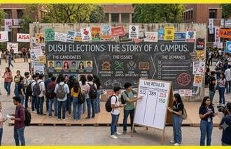 DUSU Elections today: ABVP vs NSUI vs AISA-SFI - Key candidates, issues, voting time and a high court warning