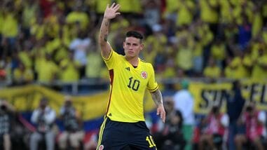 Colombia's midfielder James Rodriguez retires from international football