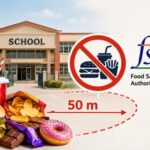 India plans to curb junk food sales within 50 metres of schools. Image generated using AI for representative purposes.