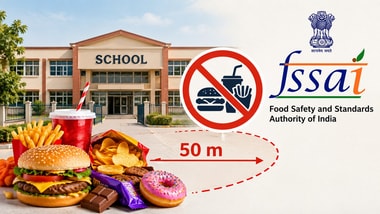 India plans to curb junk food sales within 50 metres of schools. Image generated using AI for representative purposes.