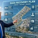 US President Donald Trump’s Board of Peace will unveil a six-month, $2.45 billion Gaza recovery plan covering 66 projects for humanitarian relief, governance and economic revival. (AI-generated Image for representational purposes only)
