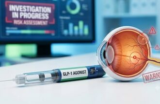 NAION occurs when blood flow to the optic nerve is disrupted, generally causing sudden, painless vision loss in one eye. (AI generated image)