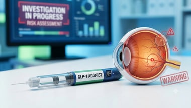 NAION occurs when blood flow to the optic nerve is disrupted, generally causing sudden, painless vision loss in one eye. (AI generated image)